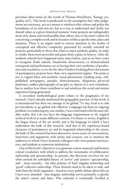 Participatory Art and the Politics of Spectatorship - autonomous ...