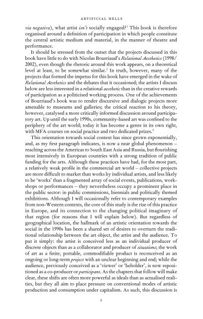 Participatory Art and the Politics of Spectatorship - autonomous ...