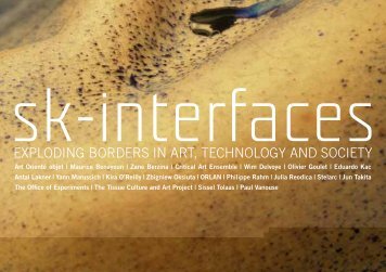 exploding borders in art, technology and society - Paul Vanouse Intro