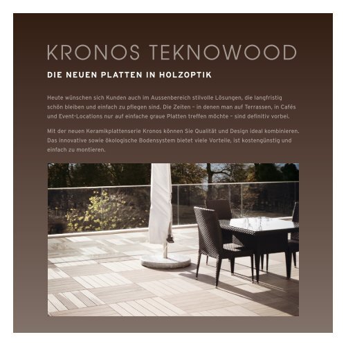 Kronos TeKnowood - Richner
