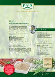RoxFox Produktschutz mit Rosmarin Spice ... - fuchsspice.com
