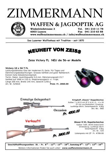 Zimmermann Waffen & Jagdoptik AG