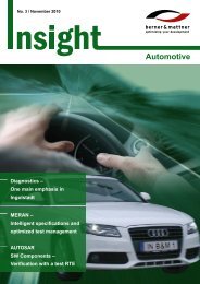 3. Newsletter Automotive - Berner & Mattner