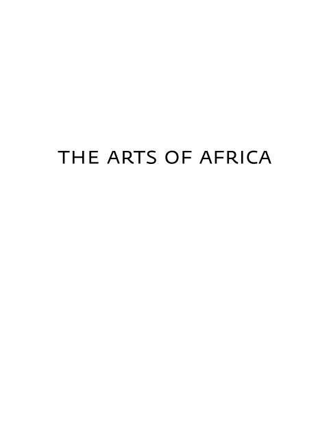 the arts of africa - Dallas Museum of Art