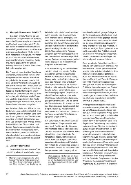 Intuitive Benutzbarkeit als Usability-Ziel - ekphorie.de