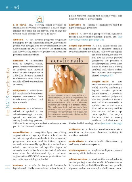 Nail Encyclopedia - Accent On Nails