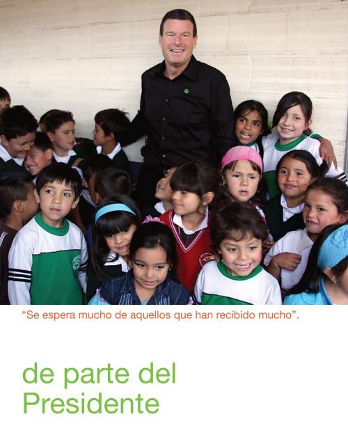 Informe Anual 2010 - Herbalife Family Foundation