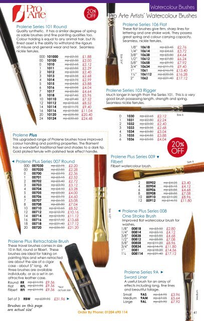 25% OFF - Ken Bromley Art Supplies