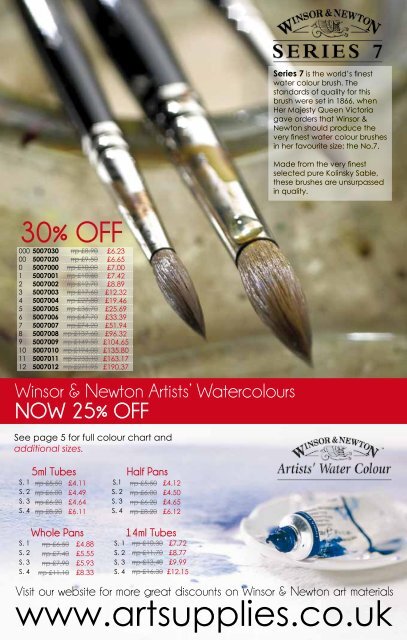 25% OFF - Ken Bromley Art Supplies