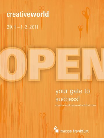 your gate to success! - Paperworld - Messe Frankfurt