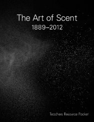 The Art of Scent TRP.pdf - Museum of Arts and Design