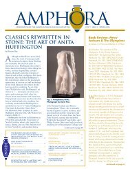 classics rewritten in stone: the art of anita huffington - American ...