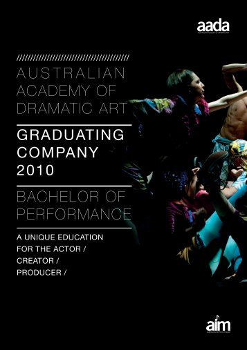 dramatic art graduating - Australian Institute of Music