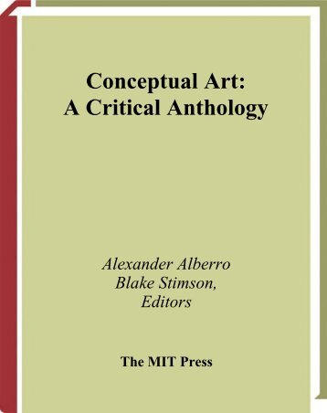 Conceptual Art: A Critical Anthology - uncopy