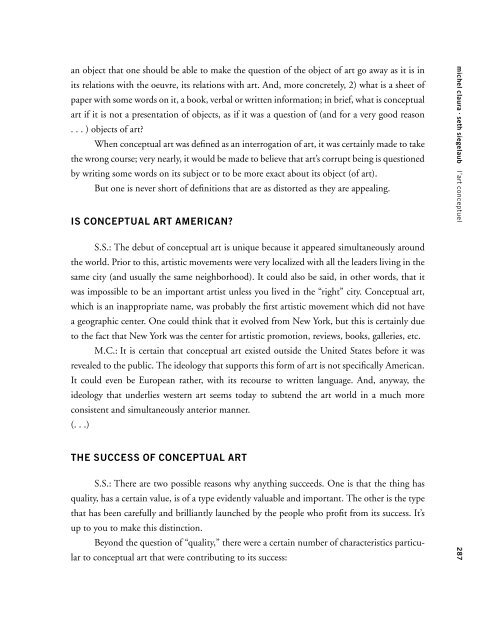 Conceptual Art: A Critical Anthology - uncopy