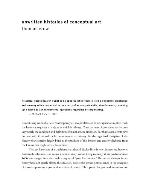 Conceptual Art: A Critical Anthology - uncopy