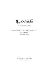 Brakhage - Zeitgeist Films.