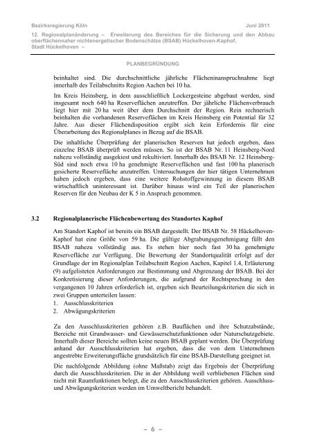 Tagesordnungspunkt 10-1 - Bezirksregierung Köln