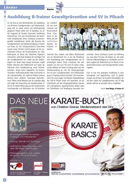 DKV-Magazin Nr. 6 - Chronik des Karate