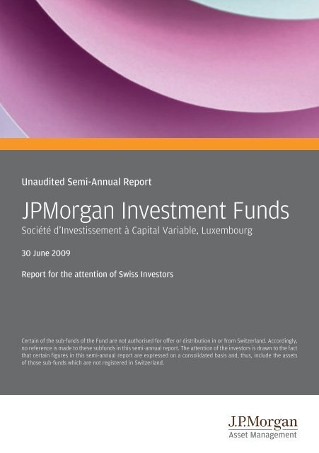 JPMorgan Investment Funds