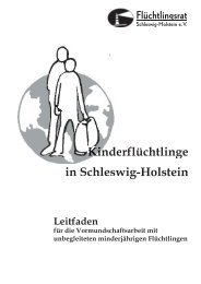 Kinderflüchtlinge in Schleswig-Holstein - Flüchtlingsrat Schleswig ...