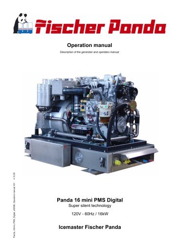 Panda 16 mini PMS Digital - Fischer Panda Generators Inc.