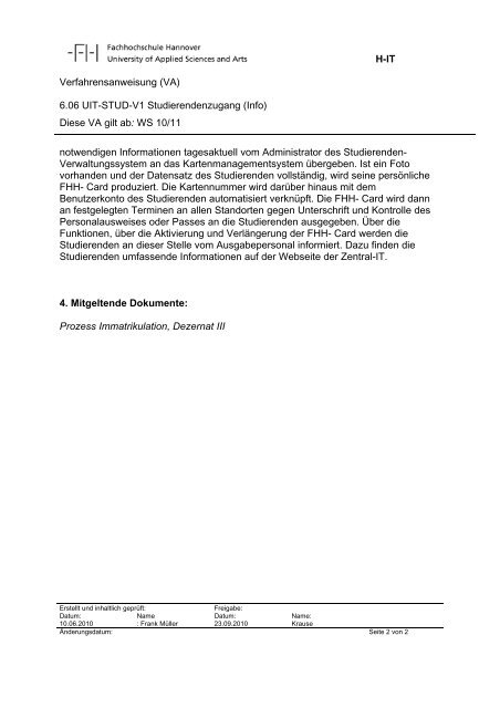 QM-Handbuch - Hochschule Hannover