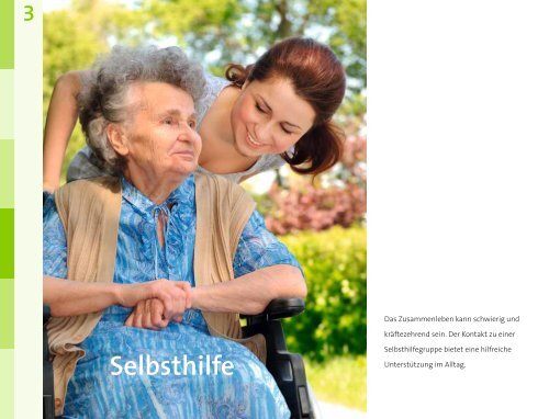 Broschüre "Demenz - Leben mit dem Vergessen" - Wir über uns
