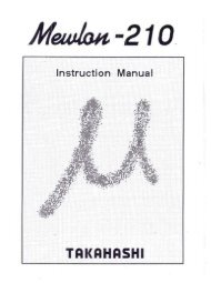 Mewlon-210 - Takahashi