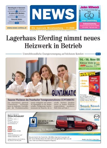 Lagerhaus Eferding nimmt neues Heizwerk in ... - NEWS-ONLINE.at