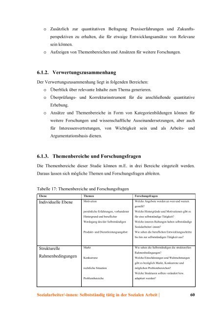 Sozialarbeiter/-innen: Selbstständig tätig in der Sozialen ... - Socialnet