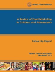 A Review of Food Marketing to - Wall Street Journal