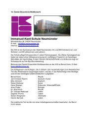 Immanuel-Kant-Schule Neumünster