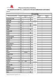 Fungizide - Pflanzenschutz Hamburg