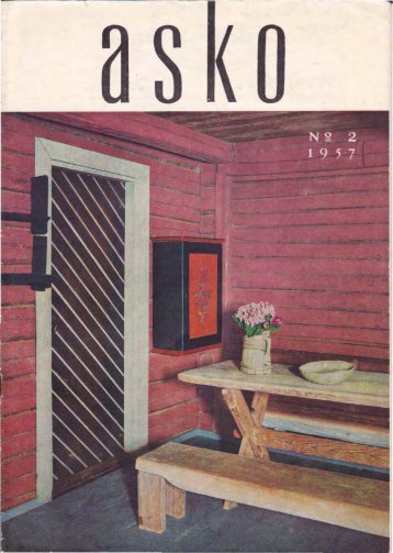 Asko magazines from the 50′s and 60