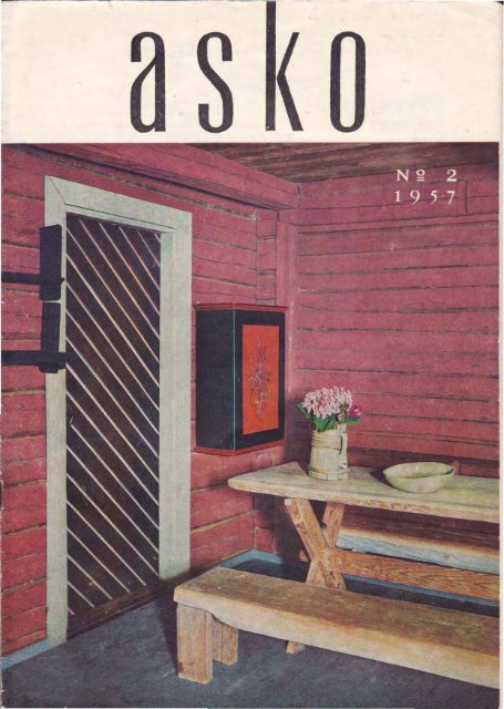 Asko magazines from the 50′s and 60