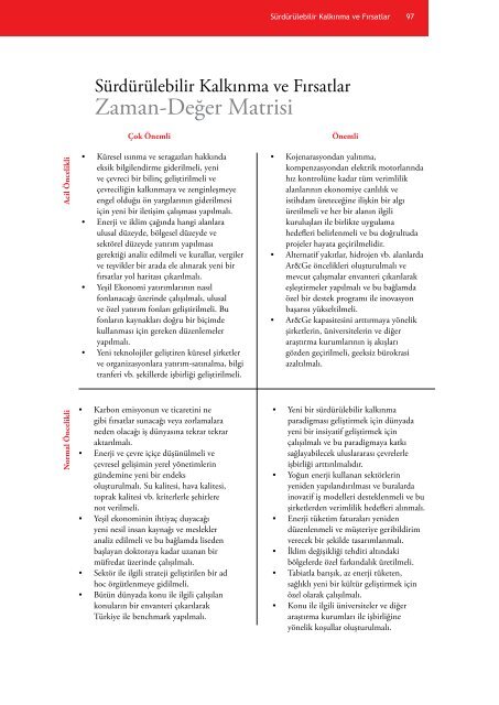 Türkiye Enerji ve Enerji Verimliliği Çalışmaları Raporu - ENVER