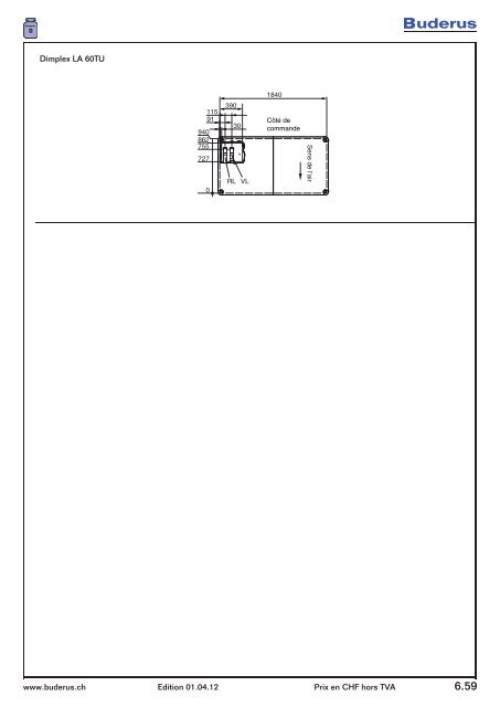 Catalogue distribution de chaleur - Buderus Heiztechnik AG