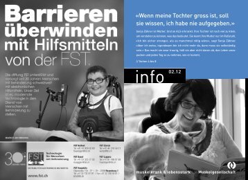 info 02/12 (PDF 2.8 MB) - Schweizerische Gesellschaft für ...