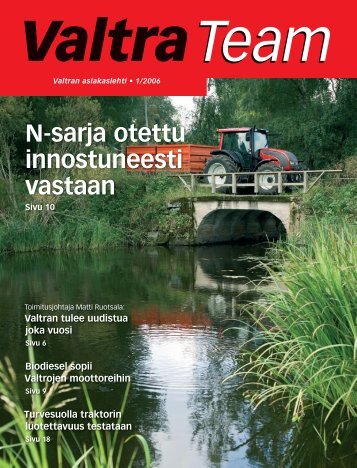 N-sarja otettu innostuneesti vastaan - Valtra