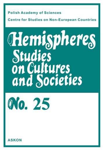 Hemispheres No. 25 available for download - Polska Akademia Nauk