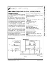 DP8344B Biphase Communications Processor-BCP(RM)