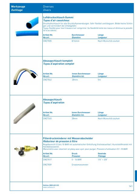 Produktkatalog Catalogue de produit - Carrosserie