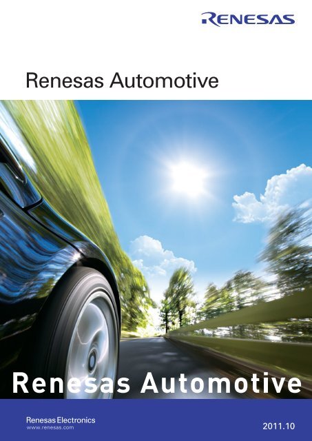 RENESAS AUTOMOTIVE - Renesas Electronics