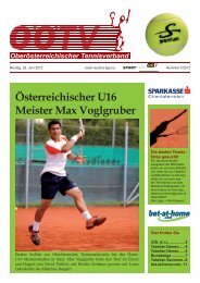 Österreichischer U16 Meister Max Voglgruber - ASKÖ Steyrermühl ...