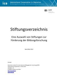 [PDF] Stiftungsverzeichnis - International Cooperation in Education ...