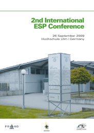 2nd International ESP Conference
