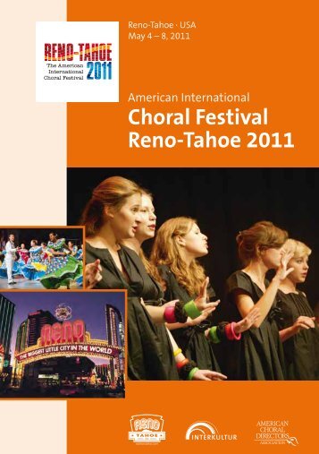 Choral Festival Reno-Tahoe 2011 - interkultur.com