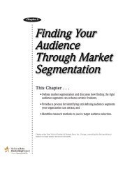 Finding Your Audience Through Market ... - Arts Marketing.org