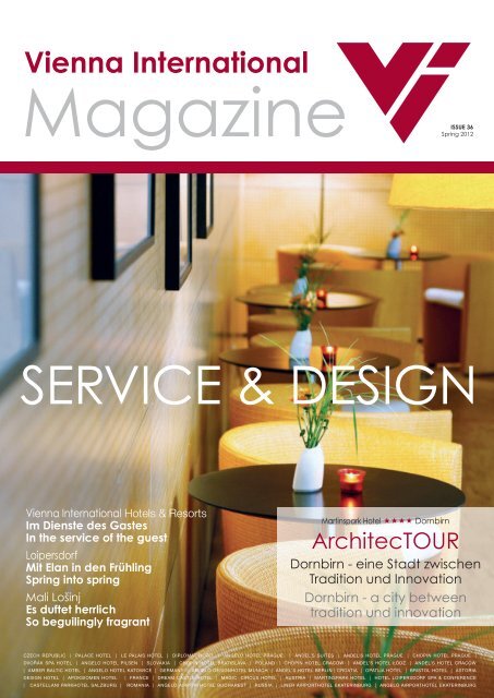 SErVICE & DESIgn - Vienna International Hotelmanagement AG